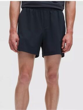 Lululemon Atheletica Men's Navy Blue Athletic Shorts
